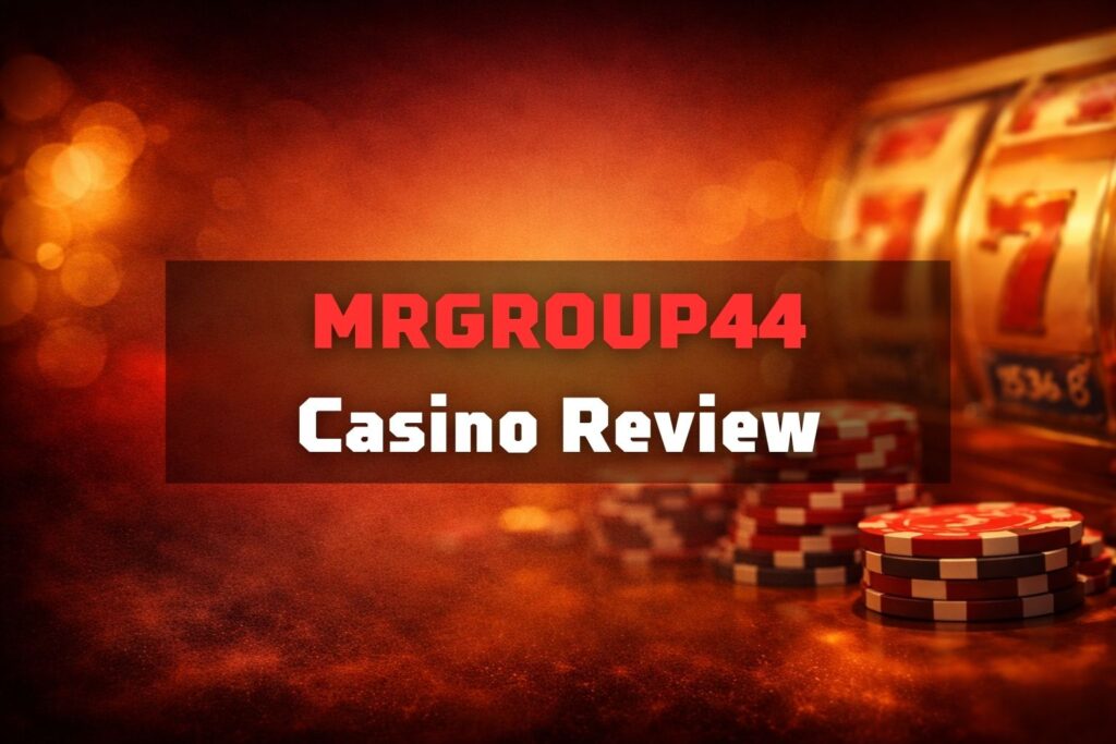MRGROUP44 Casino Review - Title Image - freecreditslots