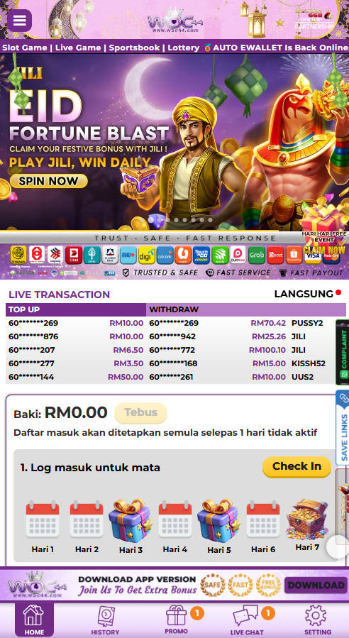 WOC44 Casino Free Credit No Deposit Rm20 - Casino Interface - freecreditslots